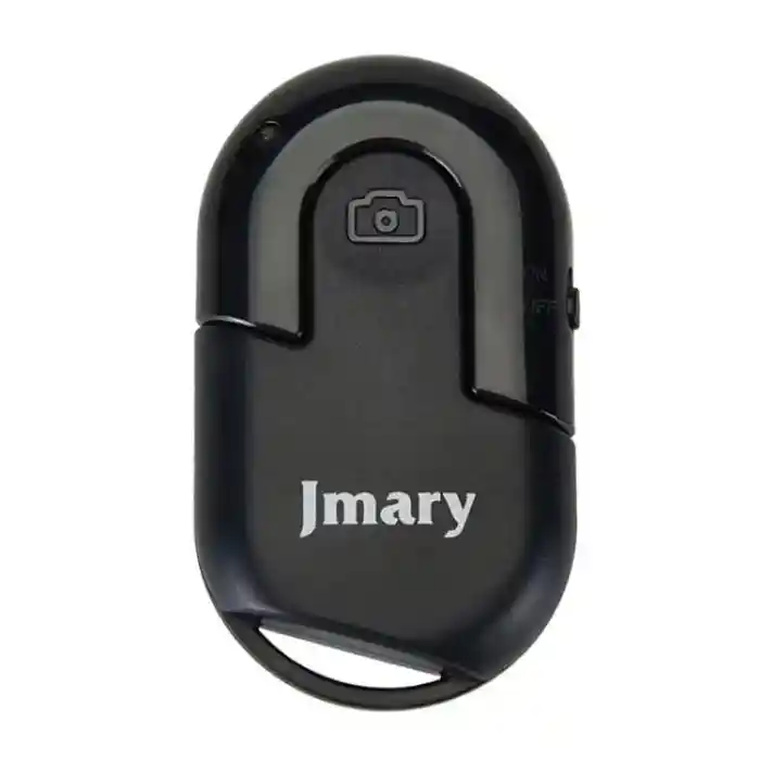 Jmary BT-03 Wireless Selfie Remote Control Phone Camera BT Shutter Button for Smartphone Photos Videos.